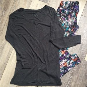 GapBody pure body henley, xsmall, great condition!